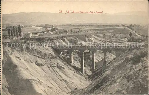 Jaca Spanien Puente del Canal
