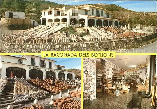 Guadalest La Raconada dels Botijons Toepferware