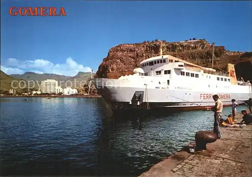 Gomera La San Sebastian Faehrschiff