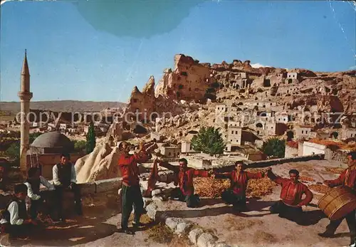 Nevsehir folk dancers Cavus village
