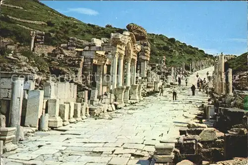 Ephesus Temple Hadrianus Curetiae Steet