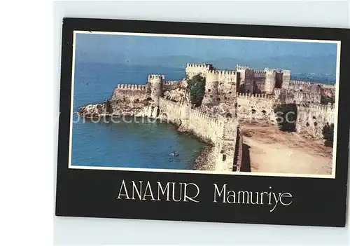 Anamur Mamuriye Kalesi mittelalterliche Burg