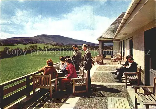 Brecon The Brecon Beacons Mountain Centre National Park from the Balcony