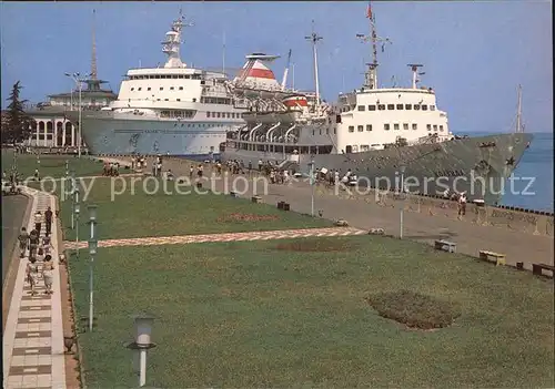 Batumi Hafen Dampfer Kolchida Kasachstan