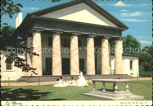 Virginia US State Lee Mansion Memorial