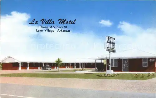 Arkansas US State La villa motel
