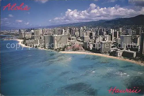 Hawaii US State Aloha Waikiki Beach 