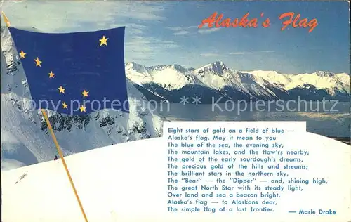Alaska US State Magnificent 49Th State 