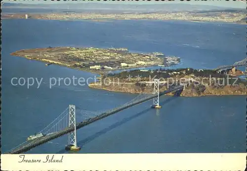 Treasure Island San Francisco Bay aerial view