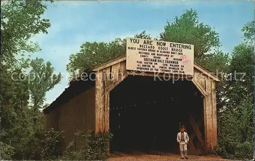 Alabama US State Buzzard Roost Bridge