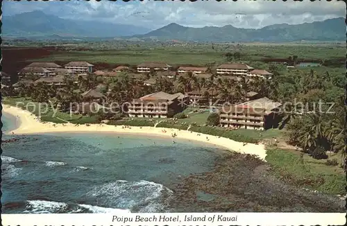 Hawaii US State Poipu Beach Hotel Kauai