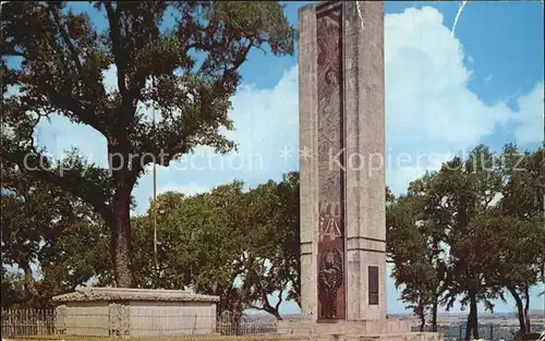 Texas US State Monument to Texan Martyrs