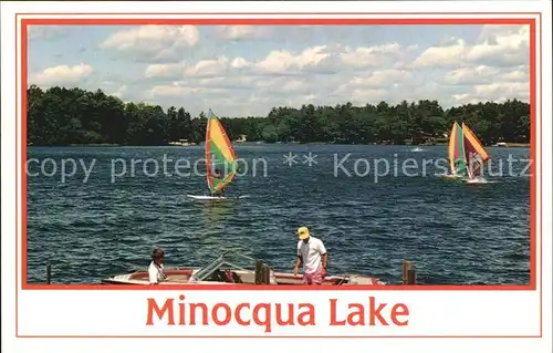 Wisconsin US State Minocqua Lake