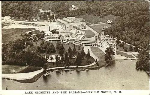 Dixville Notch N H Lake Gloriette and the Balsams