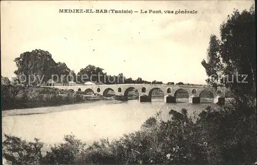 Medjez el Bab Pont Bruecke 