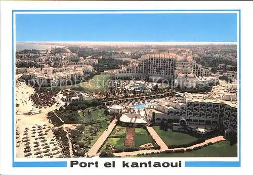 Port El Kantaoui Fliegeraufnahme