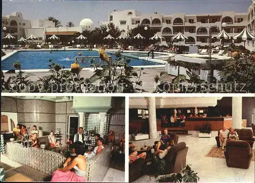 Port El Kantaoui Hotel Abou Soufiane Pool Foyer Rezeption
