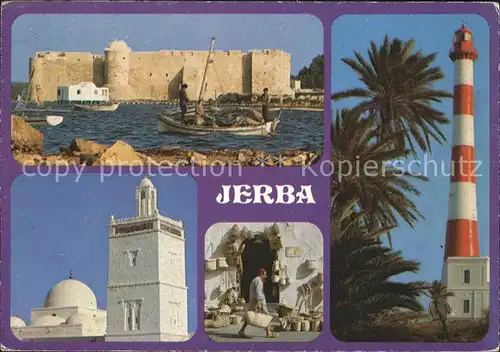 Jerba Leuchtturm Burg Markt