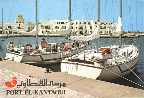 Port El Kantaoui Segelboot Hafen