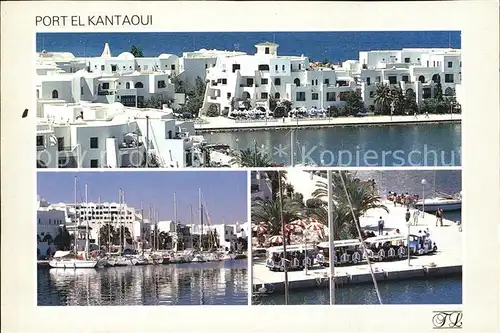 Port El Kantaoui Hotelanlagen Yachthafen Touristenbahn