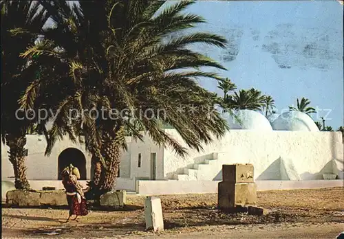 Jerba Mosque et Palmes