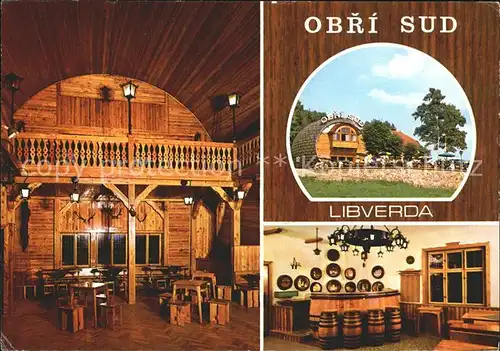 Libverdy Restaurace Obri Sud Gastraum Bar