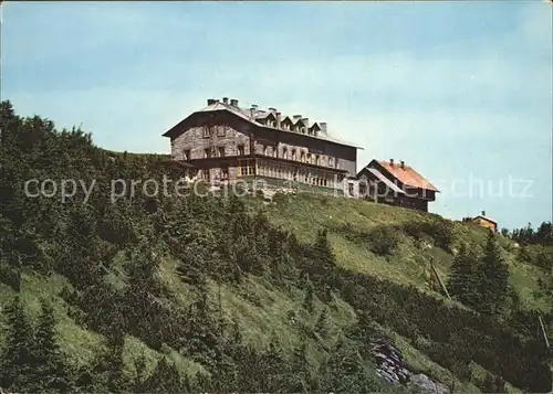 Jeseniky Gebirge Turisticka chata Jiriho na Seraku Berghaus
