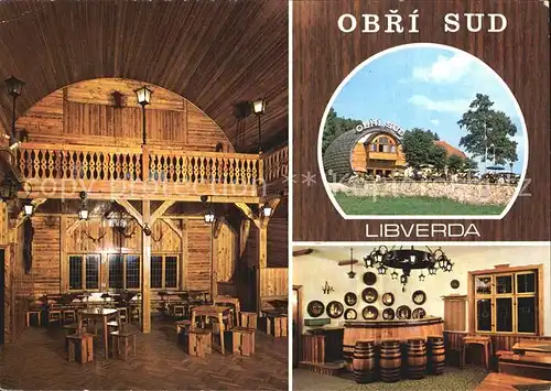 Libverdy Obri Sud Bierfass Restaurant