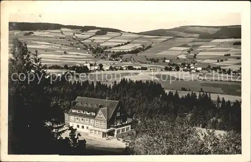 Deschnei im Adlergebirge Panorama