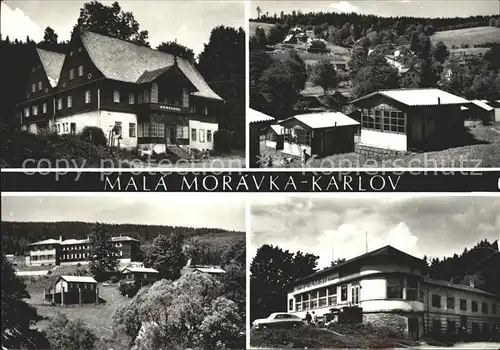 Jeseniky Gebirge Mala Moravka Karlov