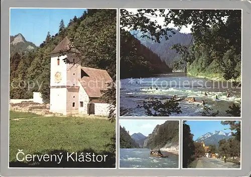 Cerveny Klastor Kirchen Fluss