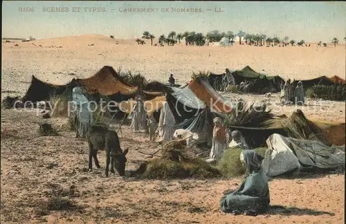 Nomaden Nomades Beduines Typen Zelte Esel  /  /