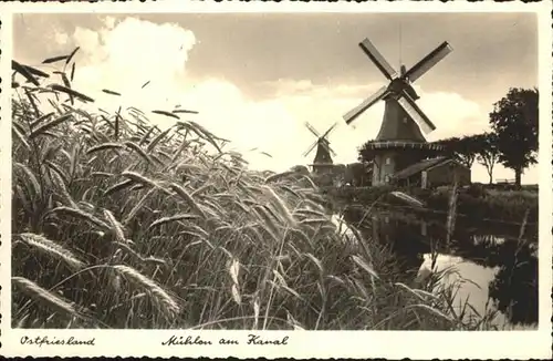 Wassermuehle Ostfriesland  / Gebaeude und Architektur /