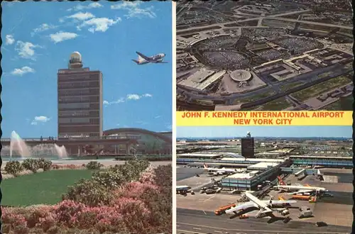 Flughafen Airport Aeroporto John F. Kennedy International Airport New York City / Flug /