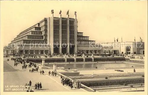 Exposition Bruxelles 1935 Le Grand Palais Kat. Expositions