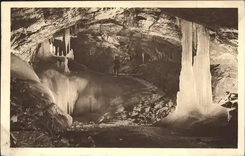 Hoehlen Caves Grottes Eisriesenwelt Tennengebirge Salzburg / Berge /