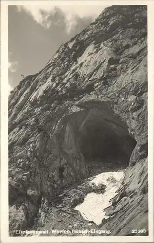 Hoehlen Caves Grottes Eisriesenwelt Werfen  / Berge /