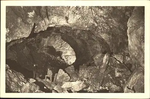 Hoehlen Caves Grottes Eisriesenwelt Tennengebirge Teilungshalle / Berge /