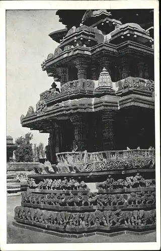 Belur Chenna-Kesava Temple North East Portion / Indien /Hassan