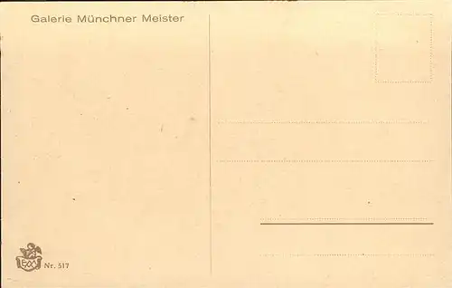 Verlag Galerie Muenchner Meister Nr. 517 Ad. Hendschel Bruederliche Liebe / Verlage /