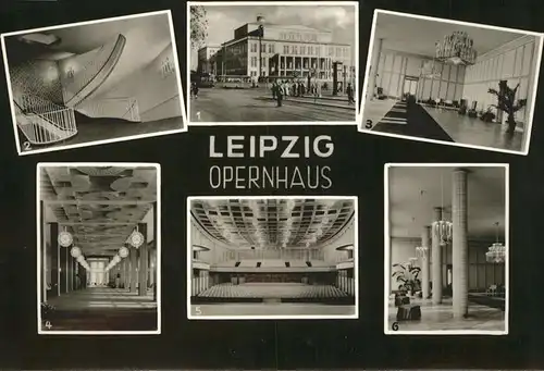 Opergebaeude Opernhaus Leipzig / Gebaeude /