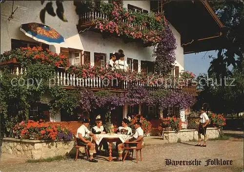 Trachten Bayern Bayerische Folklore Kat. Trachten