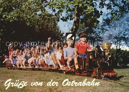 Liliputbahn Ostrabahn Kinder  Kat. Eisenbahn