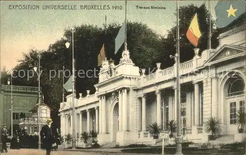 Exposition Bruxelles 1910 Travaux Feminins / Expositions /