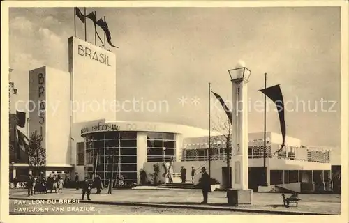 Exposition Bruxelles 1935 Pavillon du Bresil  Kat. Expositions
