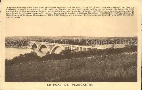 Bruecken Bauwerke Pont de Plougastel Kat. Bruecken