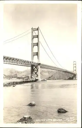 Bruecken Bauwerke Golden Gate Bridge  Kat. Bruecken