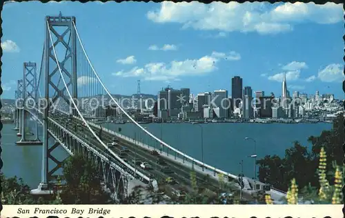 Bruecken Bauwerke San Francisco Bay Bridge  Kat. Bruecken