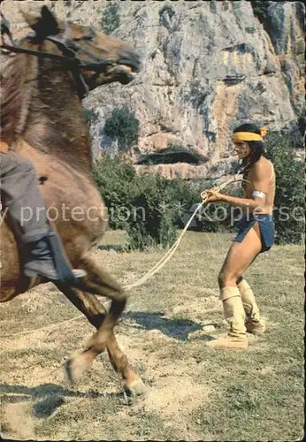 Kino Film Winnetou I. Teil Pferd /  /