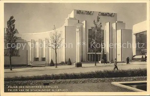 Exposition Bruxelles 1935 Palais des Industries Chimiques Kat. Expositions